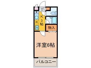 ＳＡＳＡＮＯハイツの物件間取画像